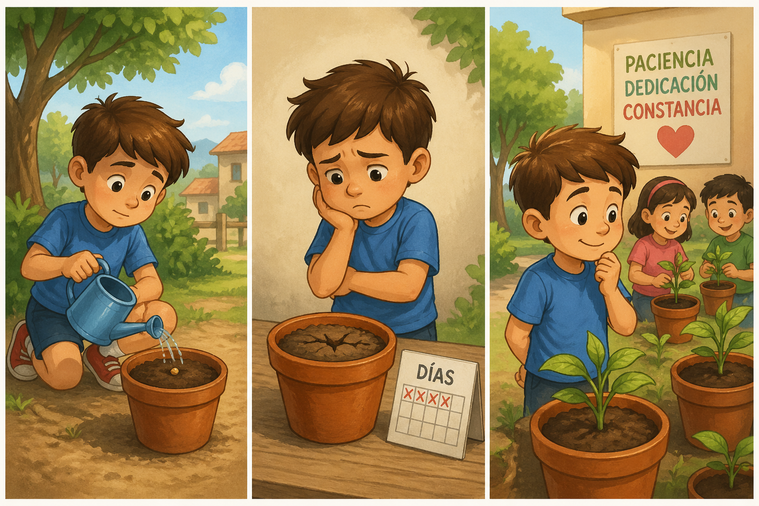 El cuidado de la planta – Actividad reflexiva